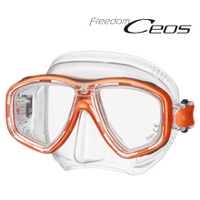 Load image into Gallery viewer, Tusa Freedom Ceos - Clear, Energy Orange
