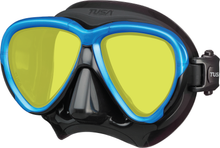 Load image into Gallery viewer, Tusa Intega - Black, Fishtail Blue
