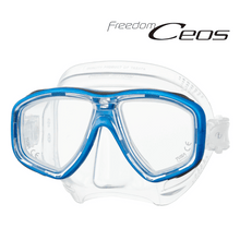 Load image into Gallery viewer, Tusa Freedom Ceos - Clear, Fishtail Blue
