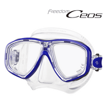 Load image into Gallery viewer, Tusa Freedom Ceos - Clear, Cobalt Blue

