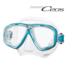 Load image into Gallery viewer, Tusa Freedom Ceos - Clear, Ocean Green
