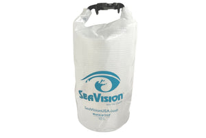 Keep your accessories dry during your diving or snorkeling experience with SeaVision's 10L dry bag